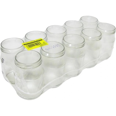TORO Zavařovací sklenice TWIST uzávěr 10ks x 377ml