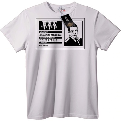 NOONEBRAND Тениска Armando Mendoza Еко Мода - XS, Black