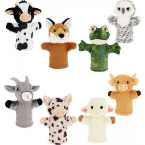 Keel Toys Кукла за театър Keel Toys Keeleco - Ферма, 27 cm, асортимент (SE3077) - baby