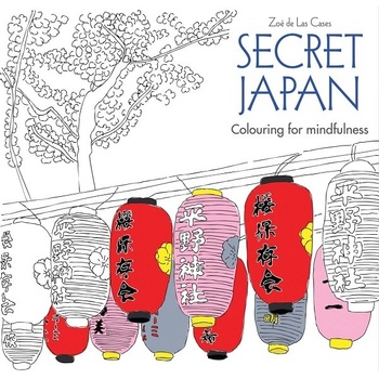 Secret Japan colouring for mindfulness Cases Zoe de Las