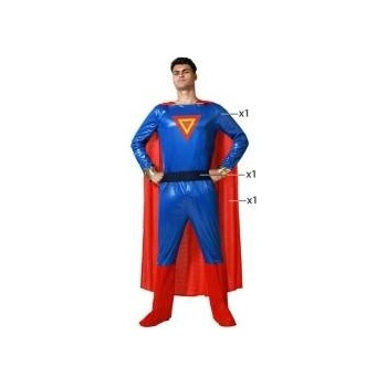 BigBuy Carnival Костюм Супергерой Син Размер xs/s