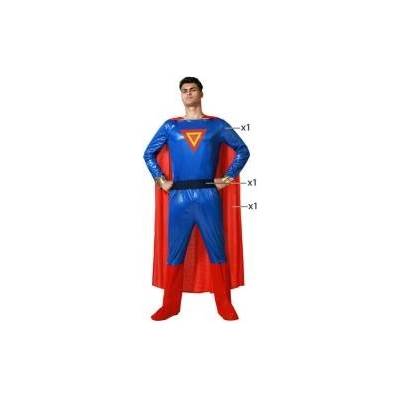 BigBuy Carnival Костюм Супергерой Син Размер xs/s