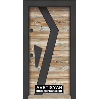 Image 1 of Haska Блиндирана врата Lux Стар 15 Нюанс (цена без монтаж)