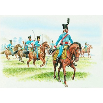 Italeri FRENCH HUSSARS NAP. WARS 6008 1:72