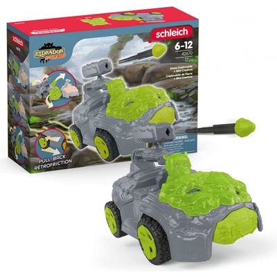 SCHLEICH 42670 ELDRADOR CREATURES Zelené Pancéřové vozidlo s Ministvořením
