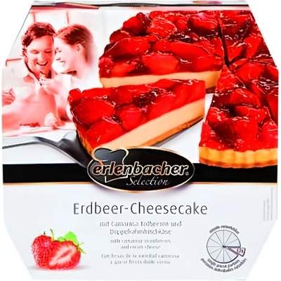 Erlenbacher Cheesecake jahodový krájený 1,1 kg – Zboží Dáma