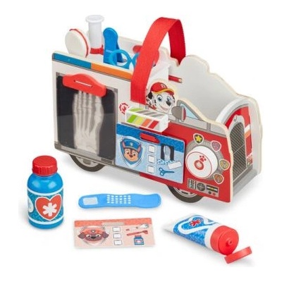 Melissa & Doug - Дървен спасителен комплект - Пес Патрул (33276)