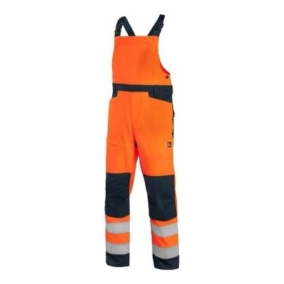 CXS nohavice výstražné HALIFAX oranžovo-modré