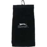 Slazenger Хавлиена кърпа Slazenger Golf Towel with Carabiner Clip - Black