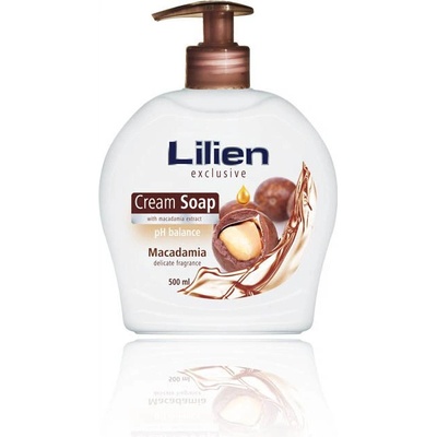 Lilien krémové tekuté mydlo Macadamia 500 ml