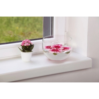 TOPSET Vnitřní parapet dřevotříska s nosem 580 mm – Sleviste.cz