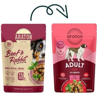 Araton Dog Adult Beef & Rabbit 500 g