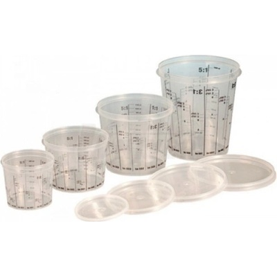 HB BODY - Plastová nádoba s odmerkou 2,3 L
