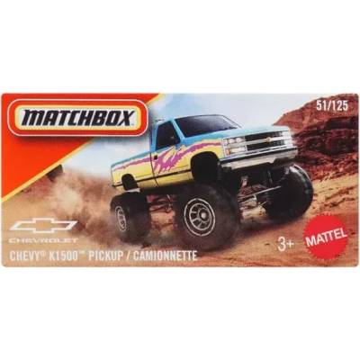 Mattel Matchbox: Малка количка в картонена кутия Chevy K1500 Pickup (JHR69)