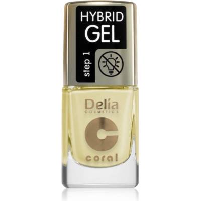 Delia Cosmetics Coral Nail Enamel Hybrid Gel гел лак за нокти цвят 137 11ml