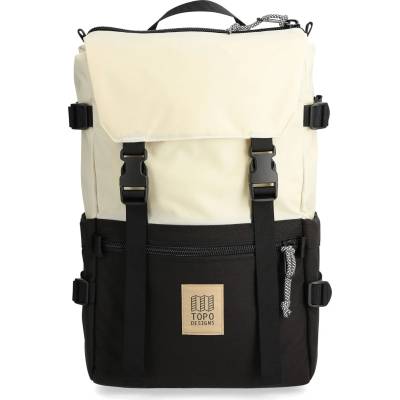 Topo Designs Дневна раница Topo designs Rover Pack Classic 20 Recycled Daypack - Bone White / Black - размер One Size (502-9221-0611)