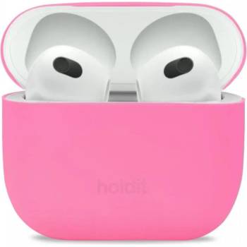 Image 1 of Holdit Калъф за слушалки Holdit - Silicone, AirPods 3, розов (7330985154164)