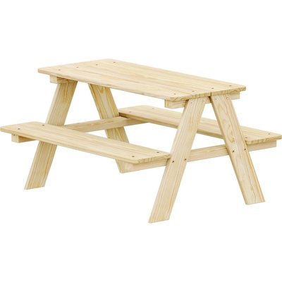 Idea dětský piknikový stůl lak