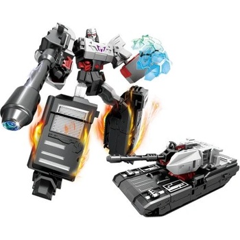 Wiky Авторобот Tank King черен 19 см