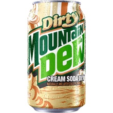 Mountain Dew Dirty Cream Soda 355 ml