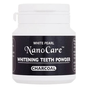 White Pearl NanoCare Whitening Teeth Powder Bieliaci púder s aktívnym uhlím 30 g