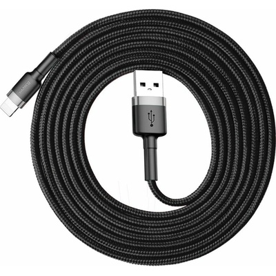 Baseus CALKLF-RG1 USB / Lightning QC3.0 2A, 3m, černý, sivý