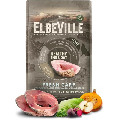 Elbeville Adult All Breeds Fresh Carp Healthy Skin & Coat 4 kg