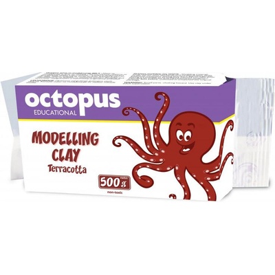 OCTOPUS Modelovacia hmota 500g terracotta