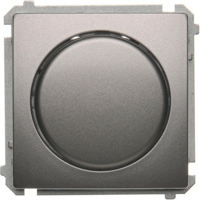 Stmívač pro stmívatelné LED, otočné stmívání, tlačítkové spínání, jednoobvodový,, Simon Basic BMS9L.01/21