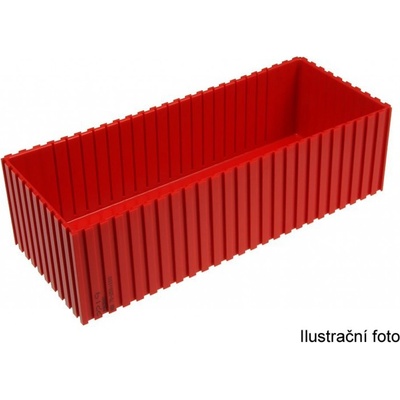 Pokorný Dačice Plastová krabička typ 2238 70 x 602 x 102 mm červená RAL 3020