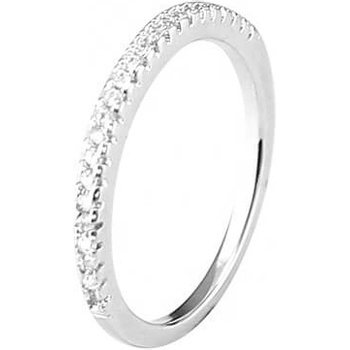 Silenti Jewelry Сребърен пръстен "Омайност" - 8 - 57мм (18.1мм диам. )