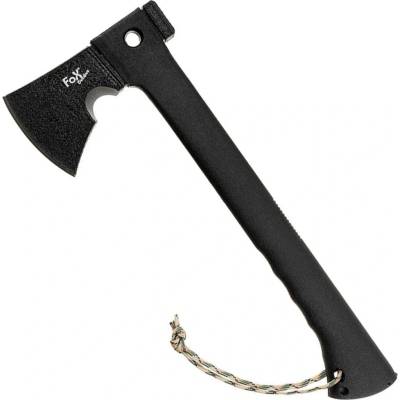Sekera FoX Outdoor Survival Pro - černá-stříbrná