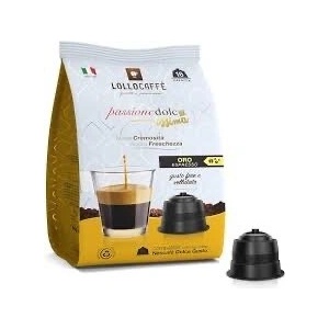  16 бр. кафе капсули Lollo Miscela Oro съвместими с Dolce Gusto
