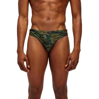 Sundek Бански гащета Sundek Camou swimming brief - Green (Vint. Deep Fores)