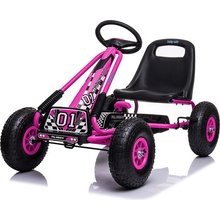 Go-kart Dětská šlapací motokára Baby Mix Razor růžová