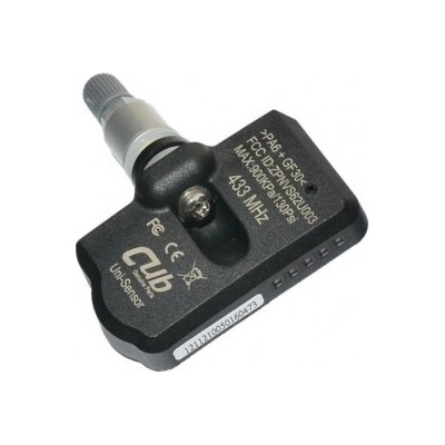 TPMS senzor CUB EU 433 MHz, programovatelný, s ALU ventilem – Zbozi.Blesk.cz