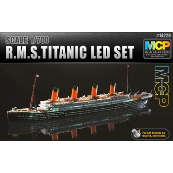 Academy Model Kit R.M.S. TITANIC s LED osvětlením 14220 MCP 1:700