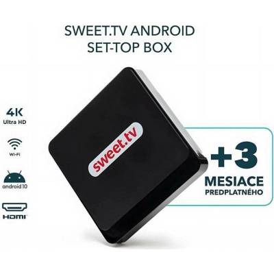 Sweet.TV box 2 + balík L na 3 mesiace