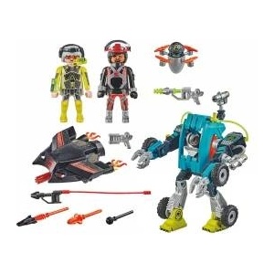 PLAYMOBIL 96-piece 71578 Robot vs. Glider ZA5993