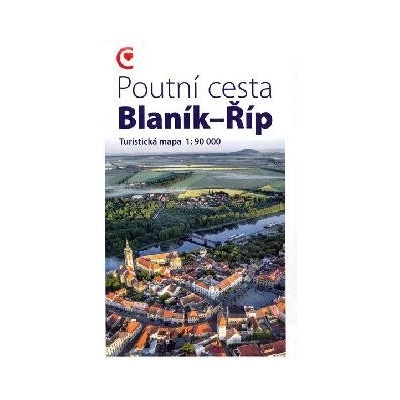 Poutní cesta Blaník-Říp turistická mapa 1:90 000 - Cesta Česka