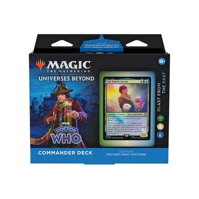 Wizards of the Coast Magic The Gathering Doctor Who Commander Deck Blast from the Past