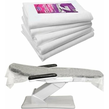 Beautyfor Jednorazova plachta z netkanej textílie 215 x 100 cm 25 ks