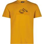 CMP Мъжка спортна тениска CMP S/S T-Shirt Sport shirt - Curcuma - размер 48 (EU) (216-7666-0312)