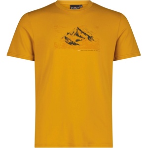 CMP Мъжка спортна тениска CMP S/S T-Shirt Sport shirt - Curcuma - размер 48 (EU) (216-7666-0312)