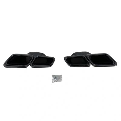 Накрайници за Mercedes E-Class W212 / S-Class W222 - черни (2054907827)