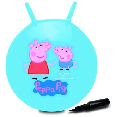 Lexibook Nafukovací míč Peppa Wutz 45 cm s pumpičkou modrý