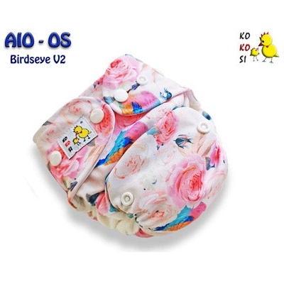 Kokosi AIO One size Birdseye Rosarium