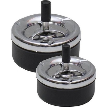 Пепелник ф11см. ветрен метал голям 1БР (Т-2058)