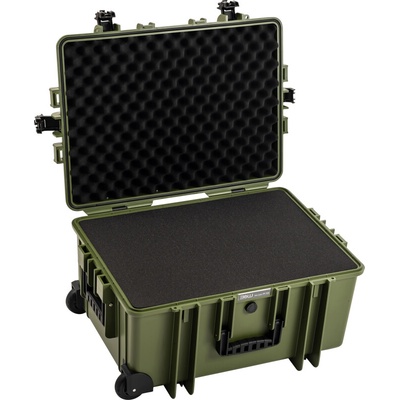 BW Outdoor Cases Type 6800 Bronze green pre-cut foam