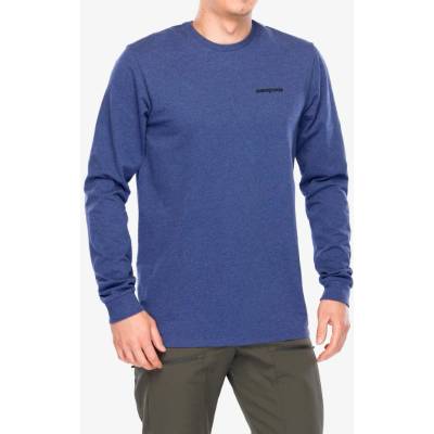 Patagonia L/S P-6 Logo Responsibili-Tee p-6 outline/current blue